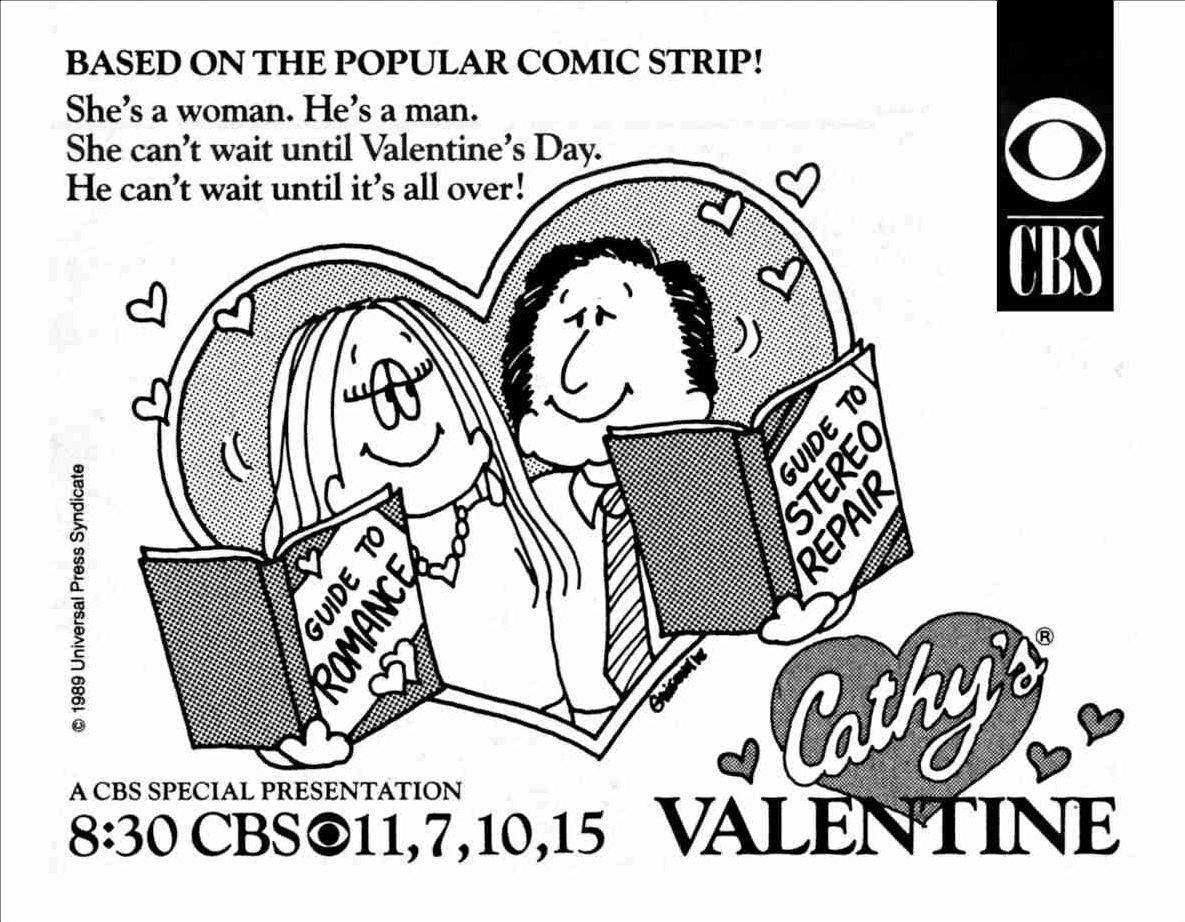Cathy cartoon strip third reator