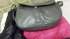 Masturbate leather purse