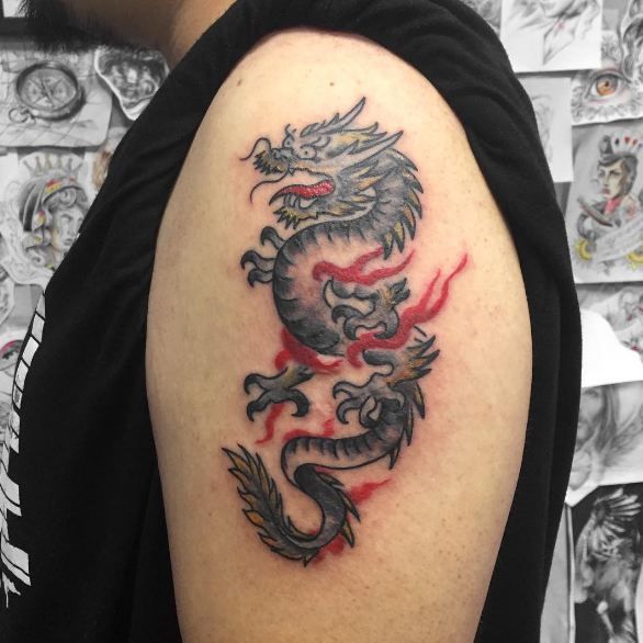 Basecamp reccomend Asian phoenix bird tattoo