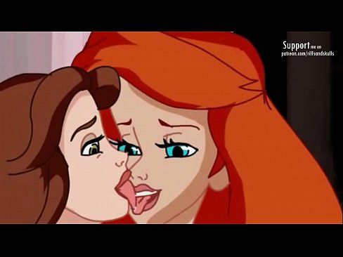 Ariel and belle having naked sex