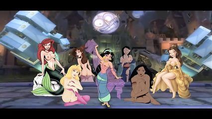 Ariel and belle having naked sex