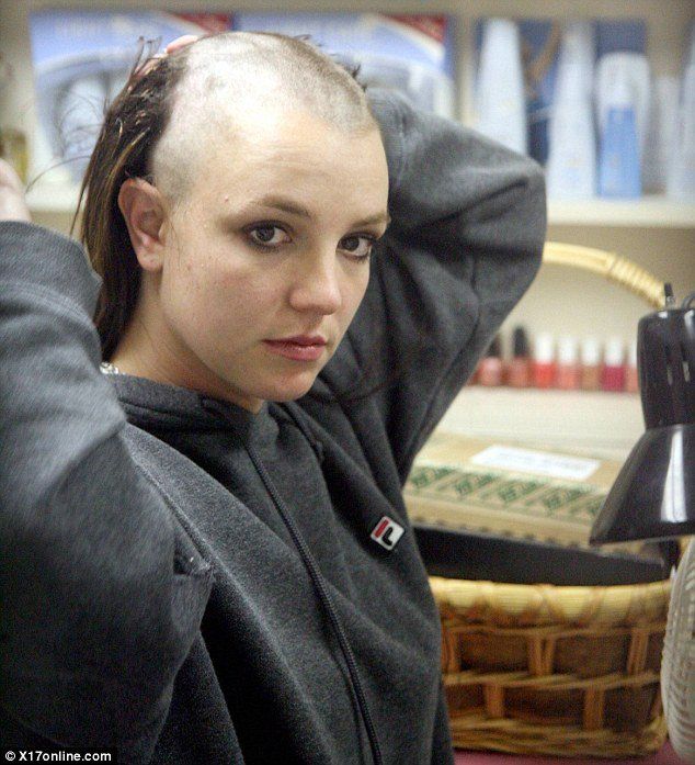 best of Spears her Brittney head shaved