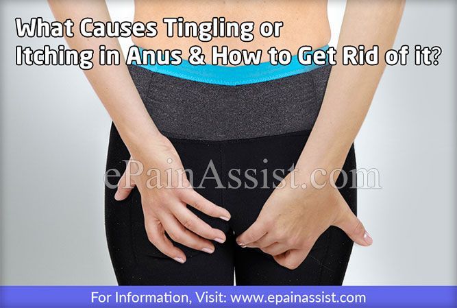 Cause for anal itching