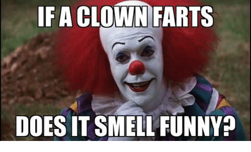 Clown fart