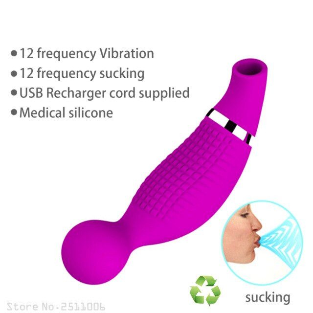 Vibrator with anal and clit stimulator