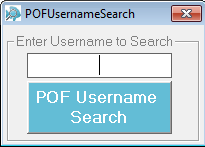 Hammerhead reccomend Pof user name search