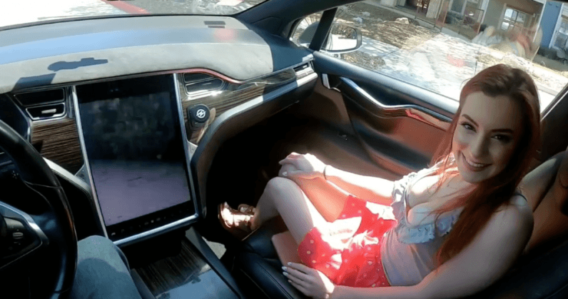 Sex car while driving