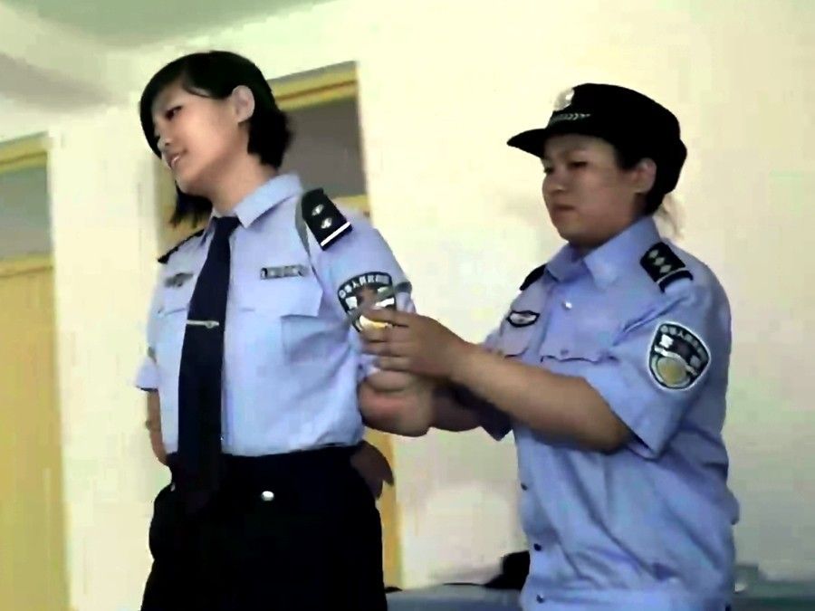 best of Police bondage asian