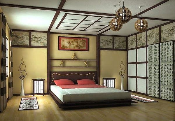 Asian modern bedroom sets