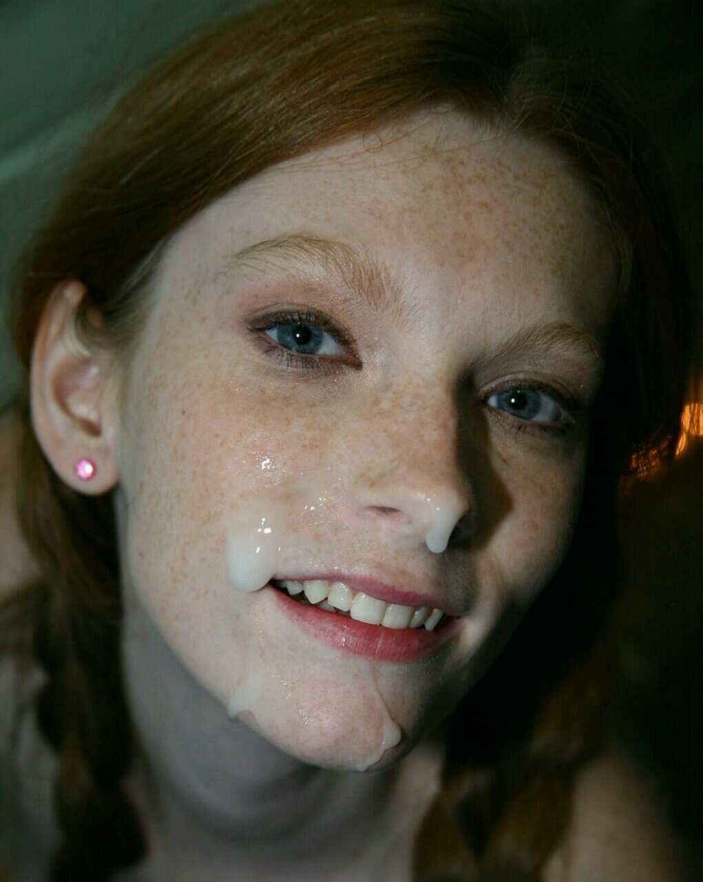Freckled face fuck