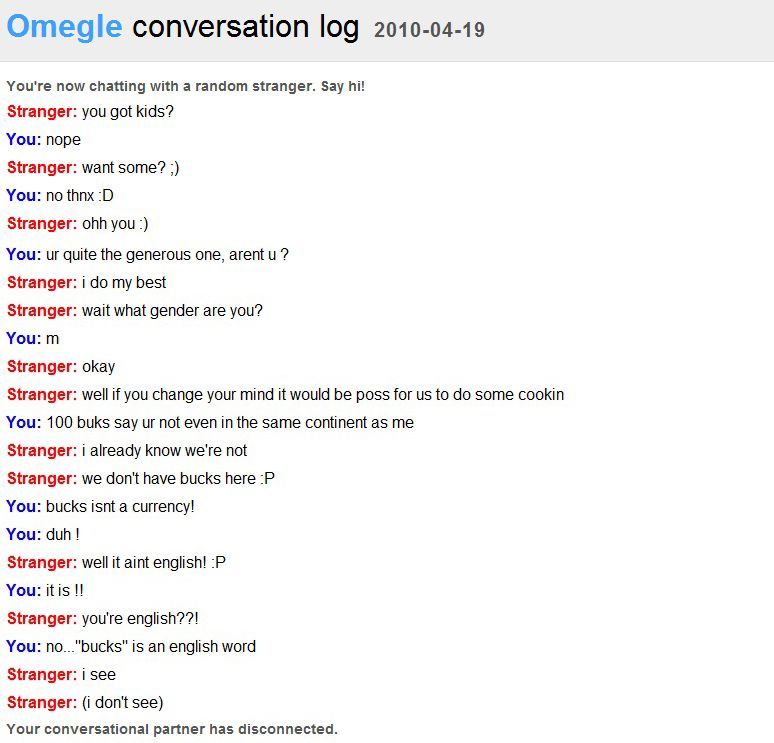 JK reccomend omegle young girls