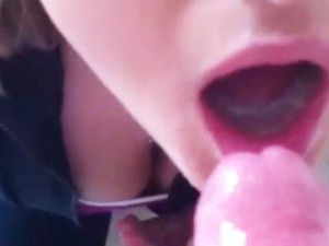 best of Cumm on face breast slave lick dick load