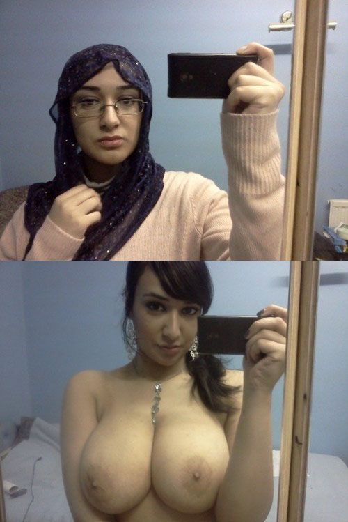 Busty hijab