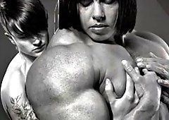 Women bodybuilding gangbang sex