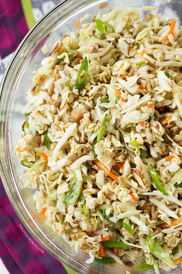 Angelfish reccomend Asian chicken salad with cabbage