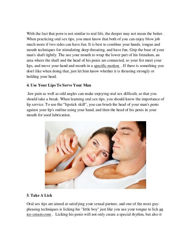 best of A great to blowjob Guide giving