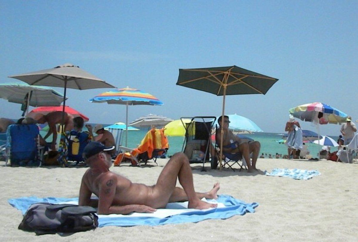 Haulover beach nude italian wife