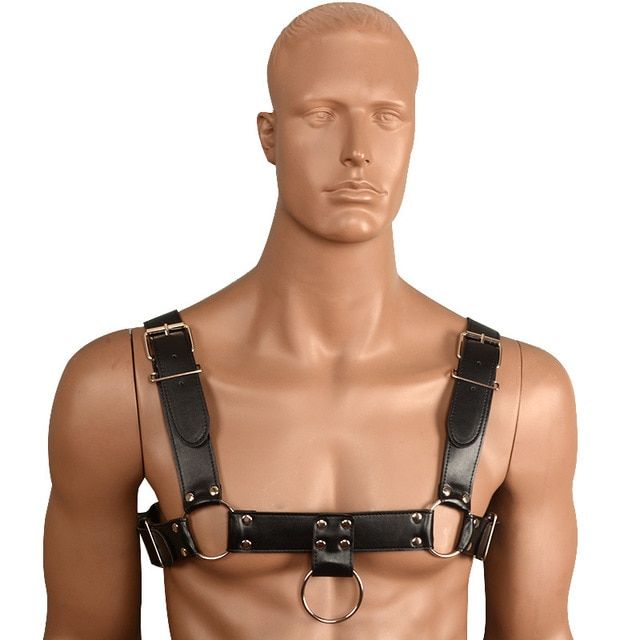 Male bondage harnesses