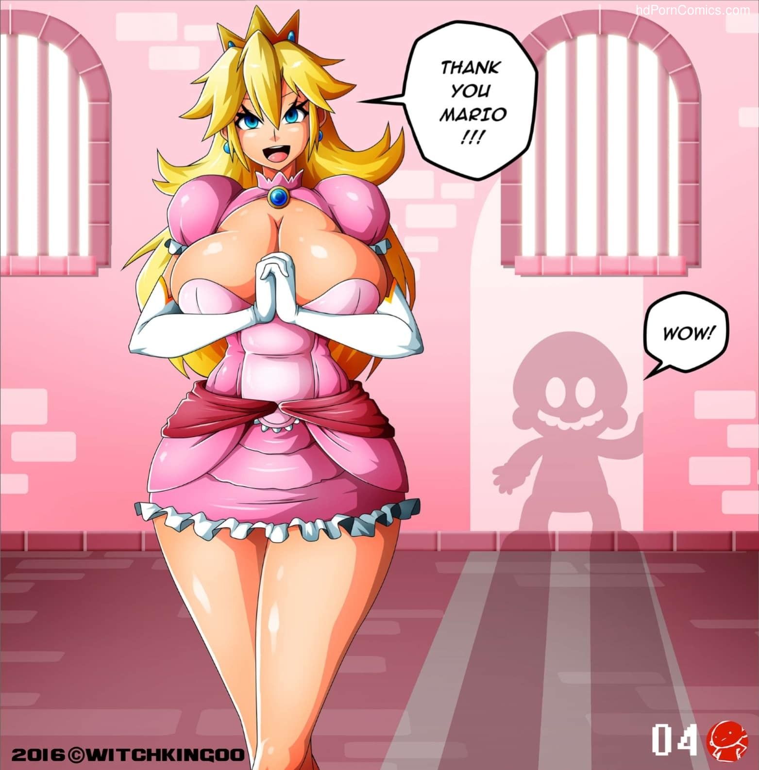 Princess peach big tits