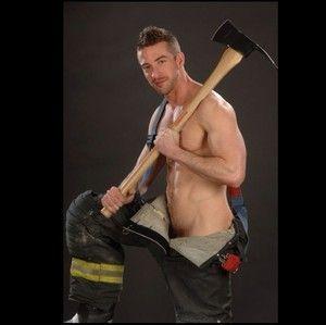 best of Hairy uncut cock Naked firemen with