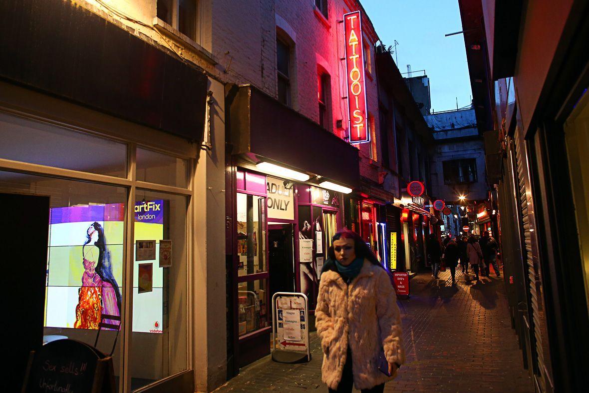 Denmark street sex shops