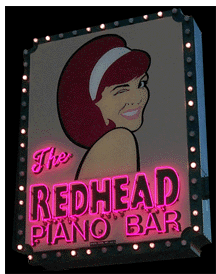 Redhead martini bar