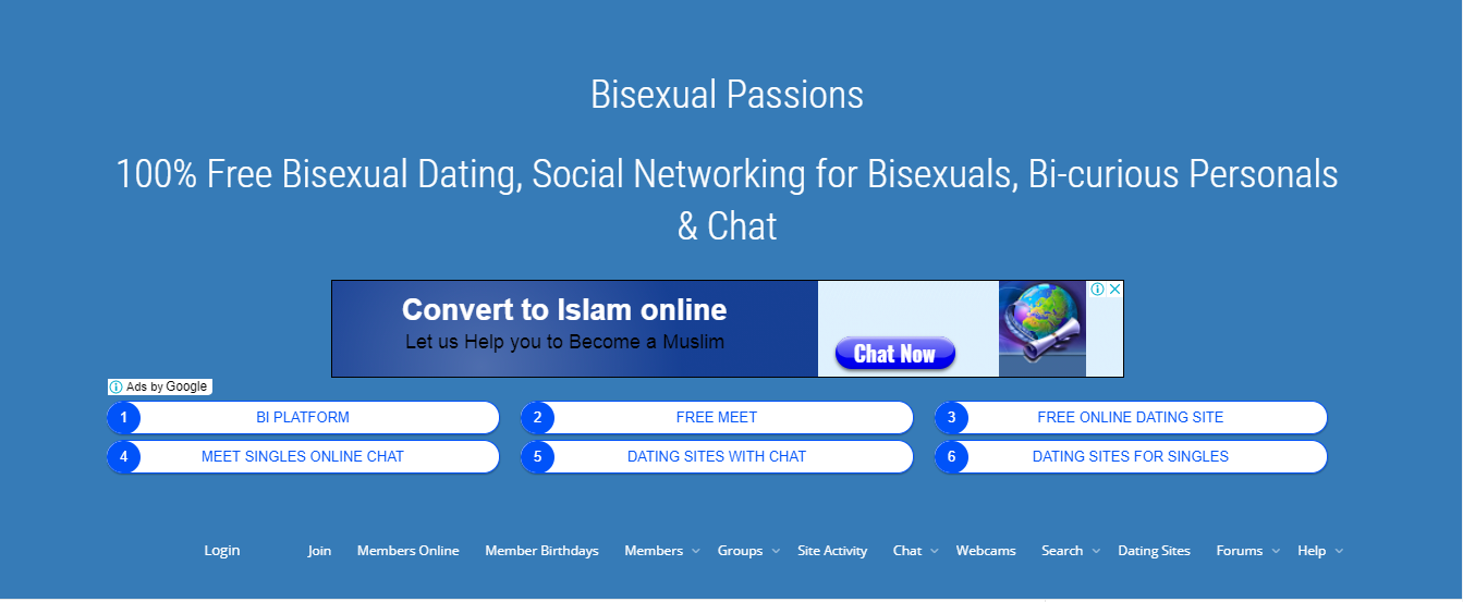Free online bisexual chat