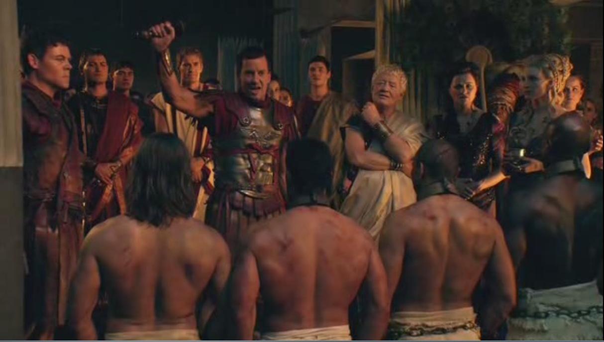 best of Scene video Spartacus orgy