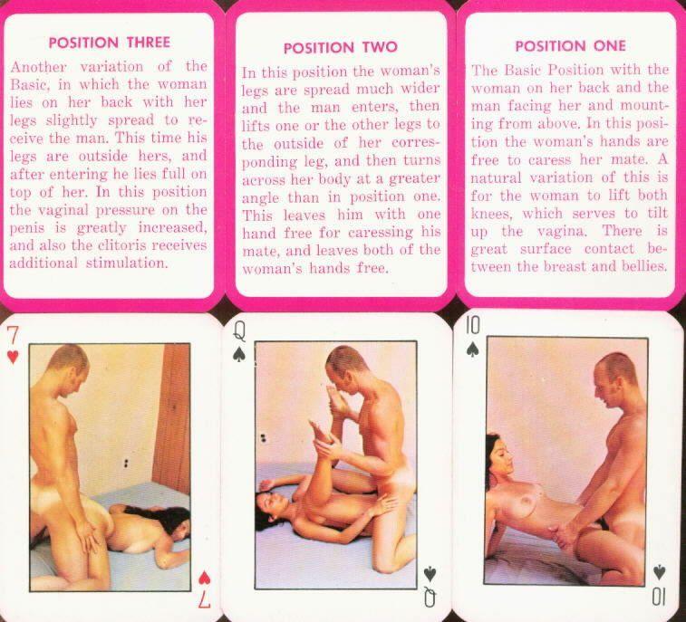 Field G. reccomend Sex position cards