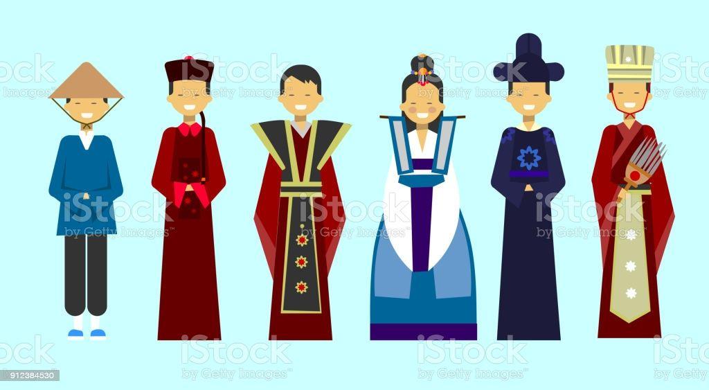 Asian national dress