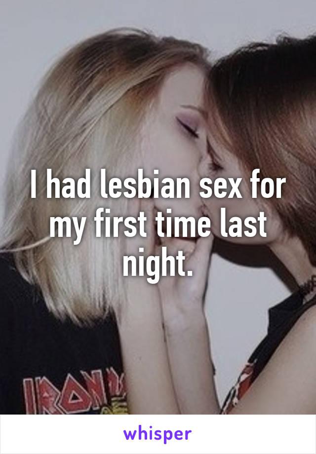 best of For first goes time Wife lesbian