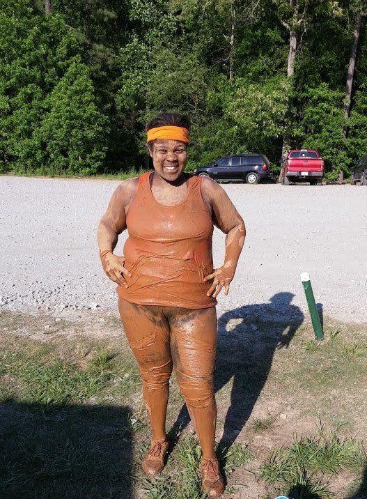 Mud covered chubby