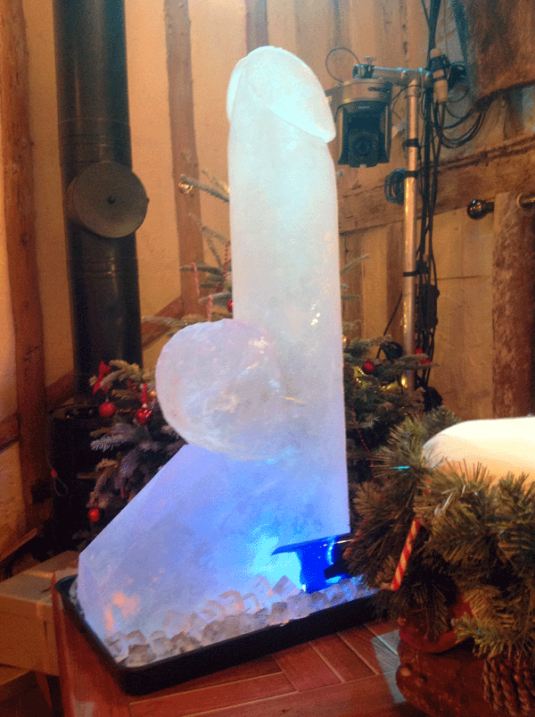 best of Sculpture Cock ice