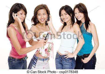 Deck reccomend Asian foursome women