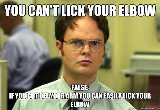 best of Elbow Can your you lick