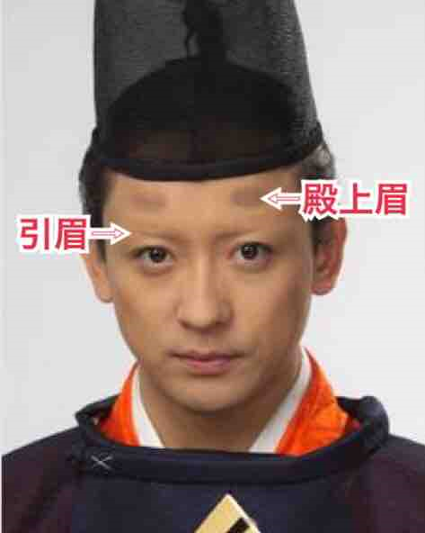 Japanese shaved eyebrows
