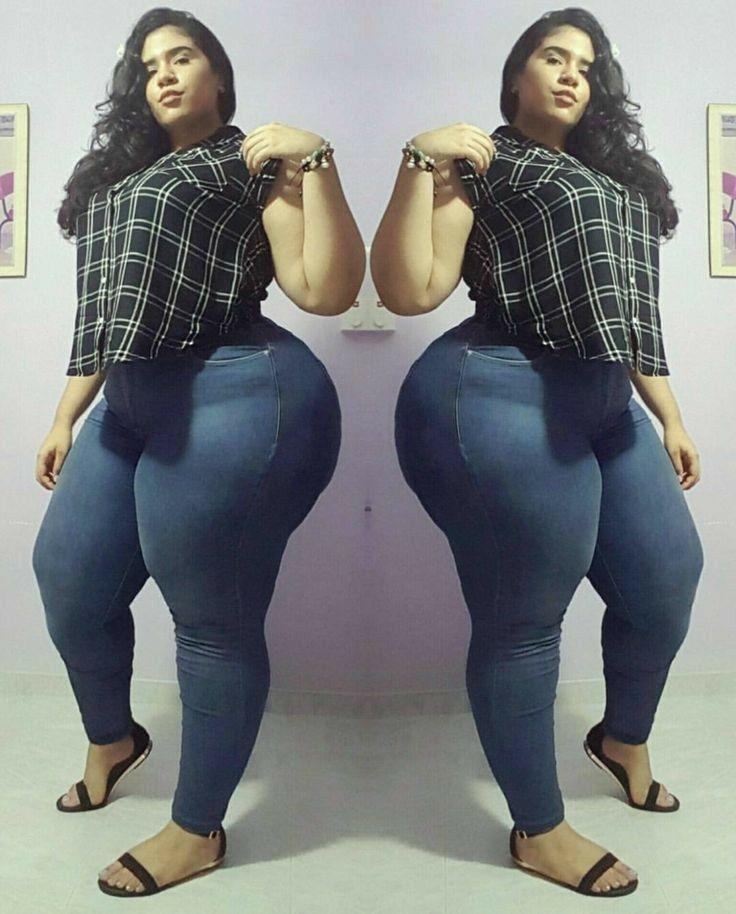 Ass fat latina woman