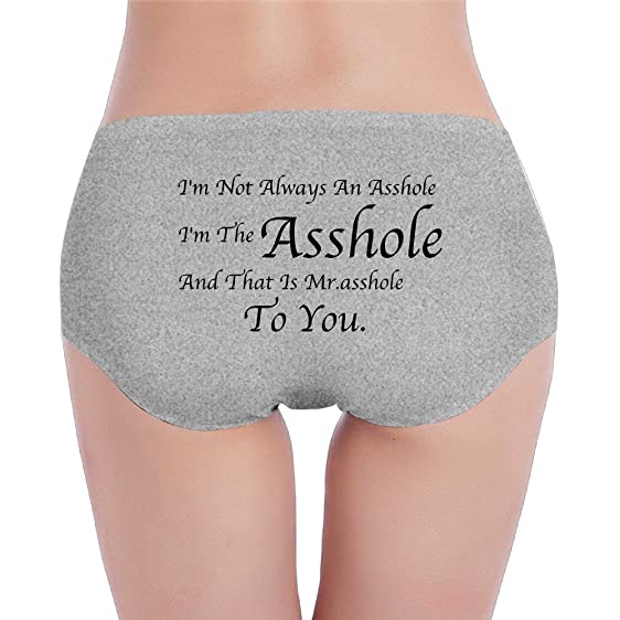 Ass hole pantie