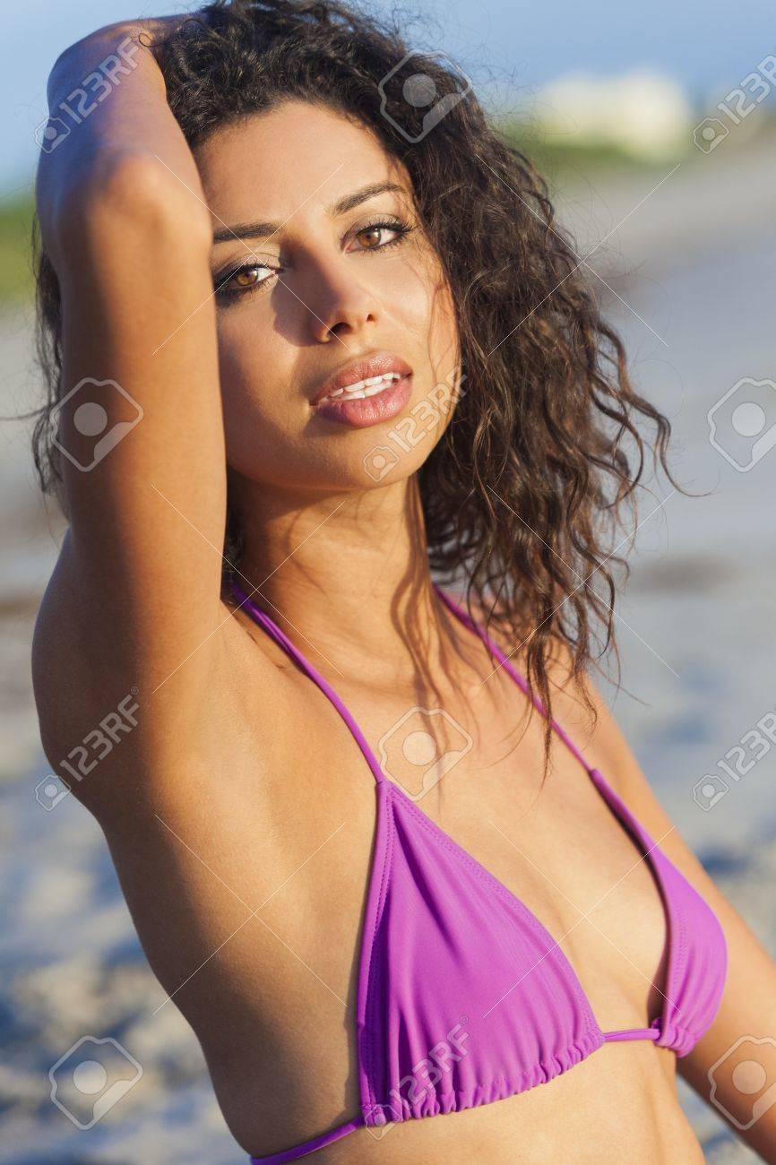 Bikini girl hispanic picture