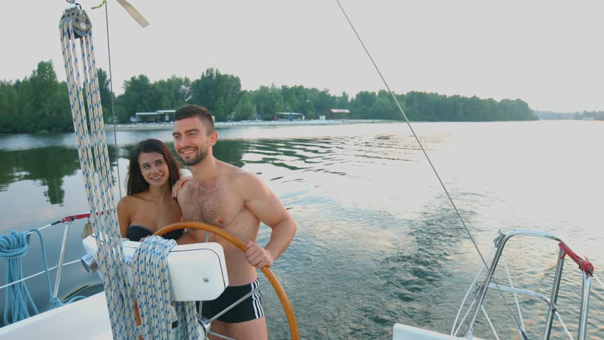 Boat naked video