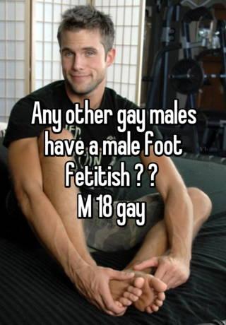 Foot gay male