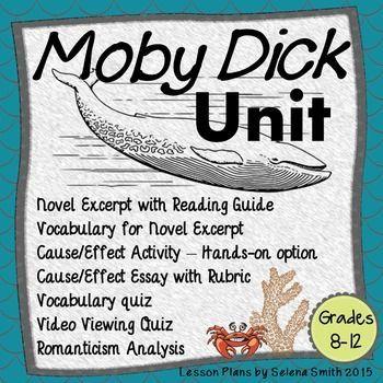 Moby dick lesson plans