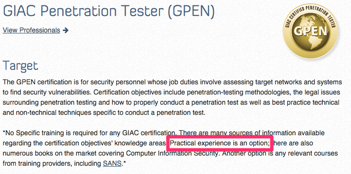 Aqua reccomend Certified penetration test