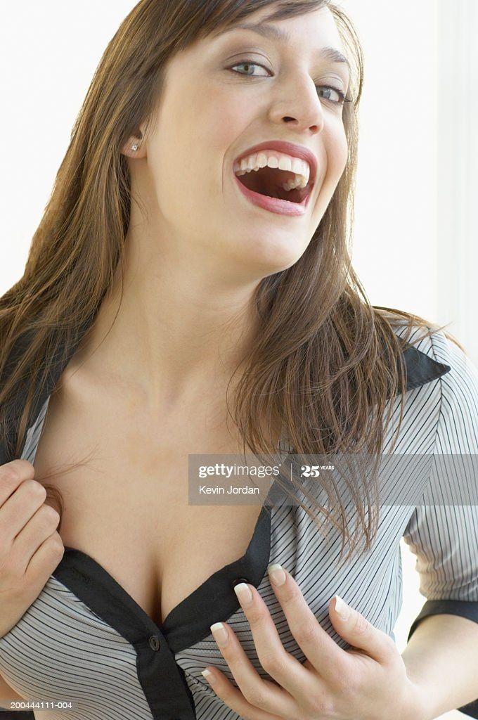 Female boob photography