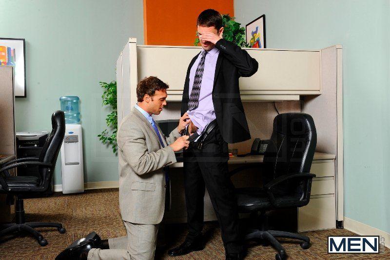 T-Rex reccomend Gay office porn sitting position