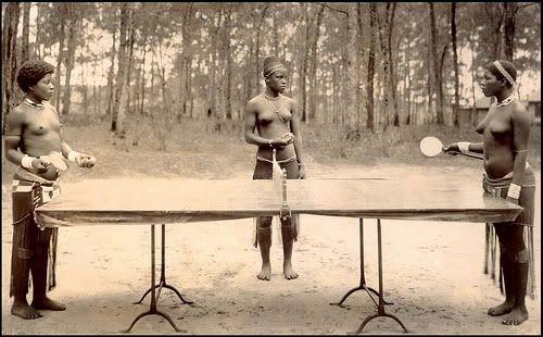 Ping pong spank