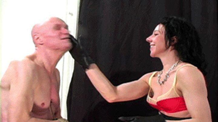 best of Strap smacking Punishment nipples bottom ouch biting leather